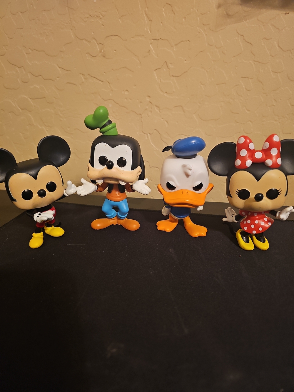 Disney Funko Pops Lot Of 4.    3.5"